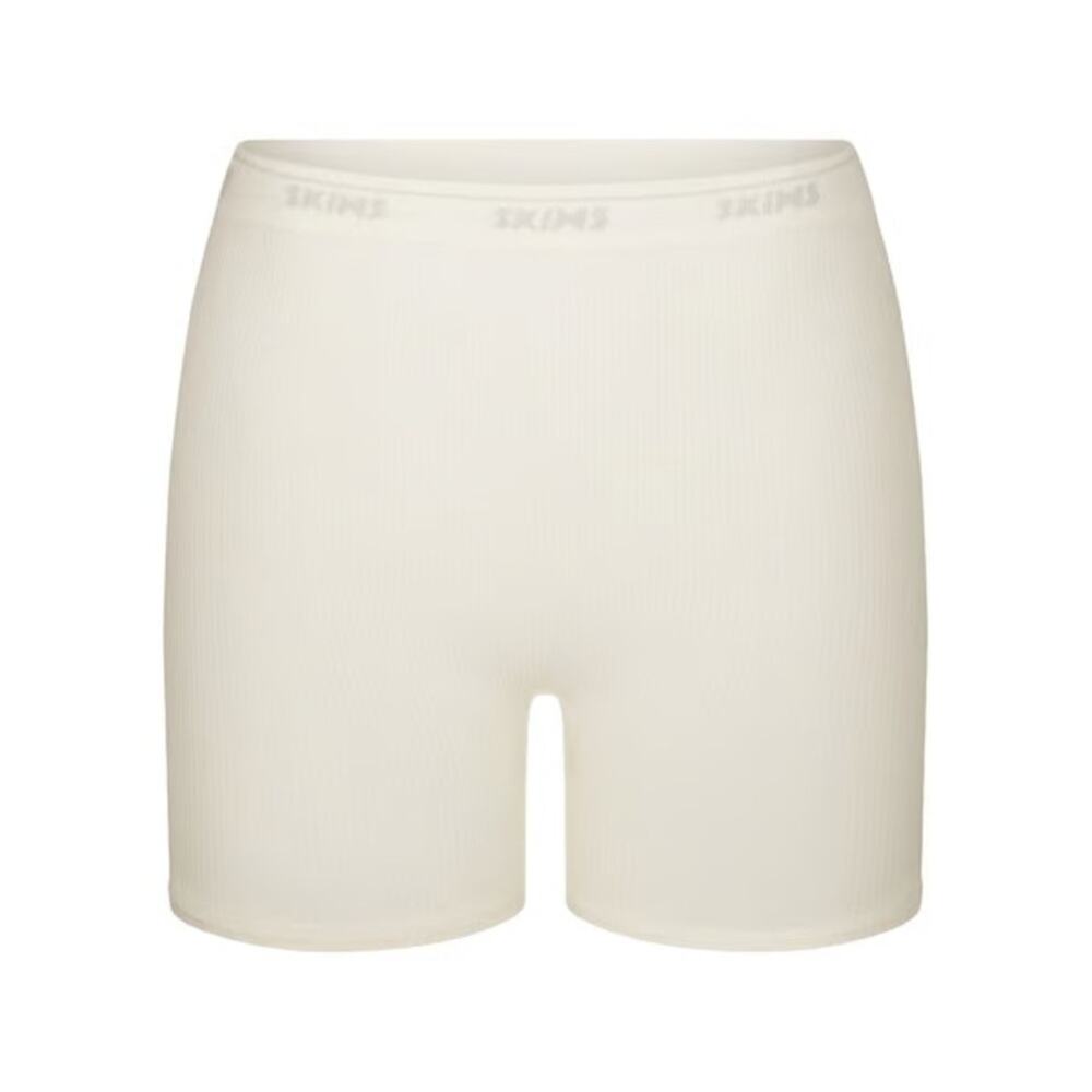 NWT SKIMS Seamless Ribbed Marble Boxers